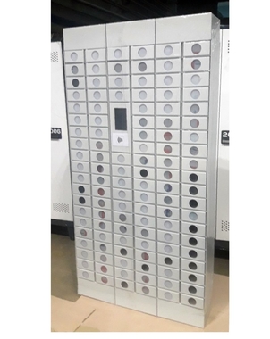 Шкаф абонентский на 116 ячеек с электро-механическими замками